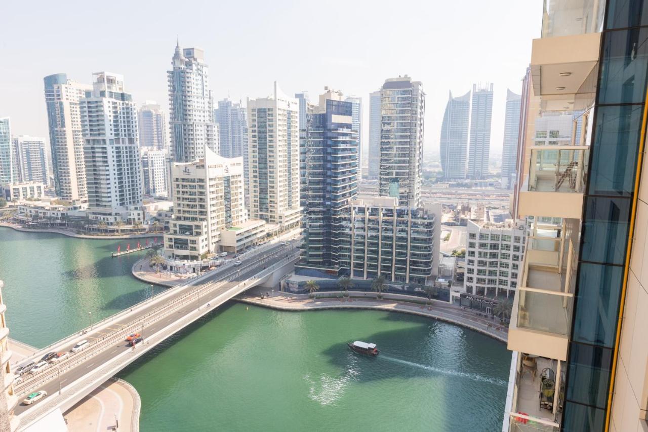 Spacious 1Br With Full Marina View Dubai Eksteriør bilde