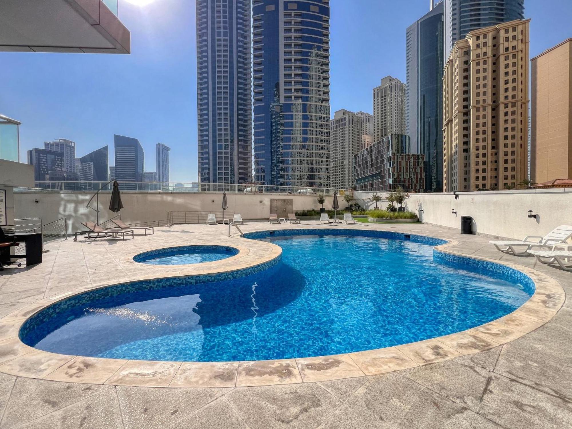 Spacious 1Br With Full Marina View Dubai Eksteriør bilde