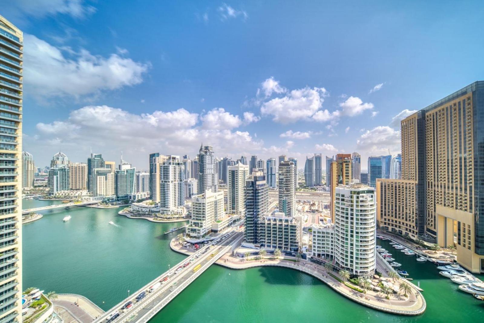 Spacious 1Br With Full Marina View Dubai Eksteriør bilde
